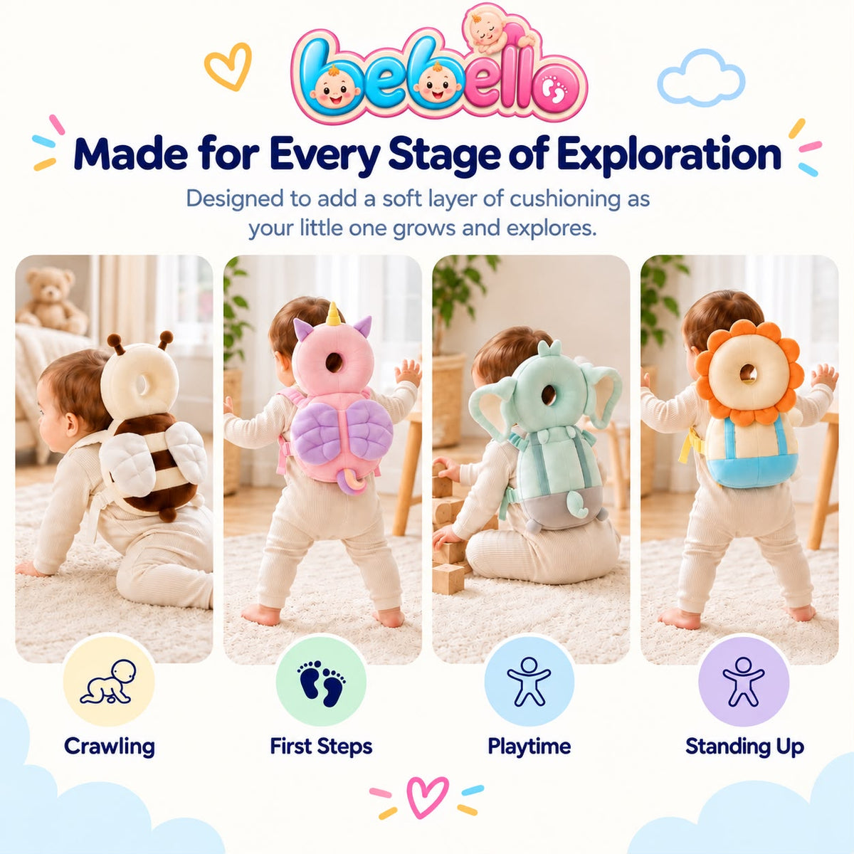 BEBELLO™ — Their Favorite Protective Backpack
